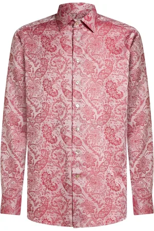 Etro Camisa con estampado de cachemira