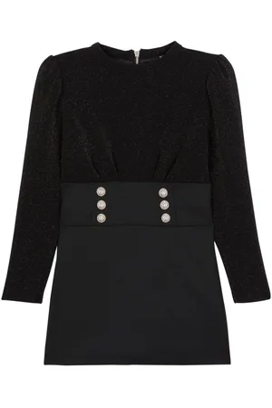 Balmain Vestido con detalle de botones