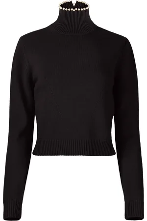 Nina Ricci Jersey con apliques de cuentas