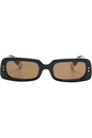 Jacquemus Gafas de sol Azzuro con montura rectangular