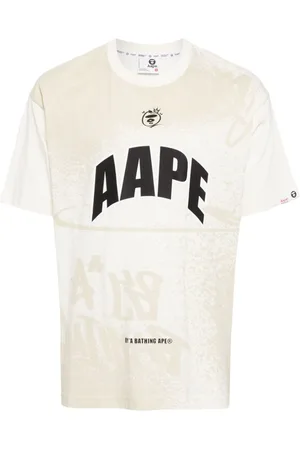 A Bathing Ape Camiseta con logo estampado