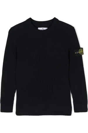 Stone Island Jersey con distintivo Compass