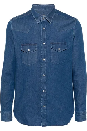 Tom Ford Camisa vaquera estilo western