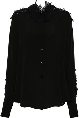 ERMANNO SCERVINO Camisa con encaje floral