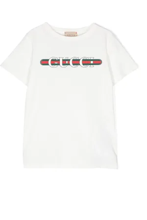 Gucci Camiseta con logo estampado