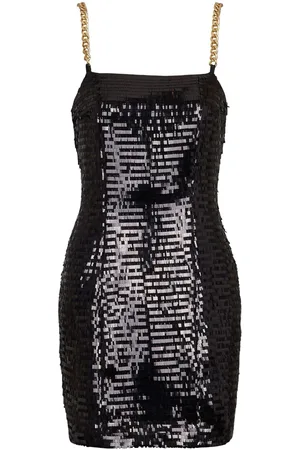 Balmain Vestido corto con lentejuelas