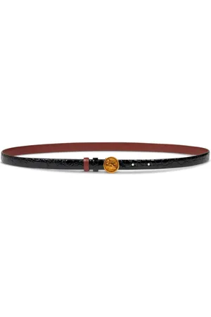 Etro Cinturón reversible con placa Pegaso
