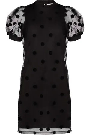 Nina Ricci Vestido corto a lunares