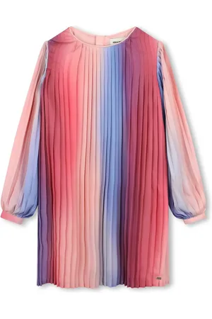Sonia Rykiel Enfant Vestido plisado con efecto degradado