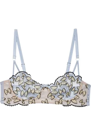 FLEUR DU MAL Sujetador balconette Farfalle bordado