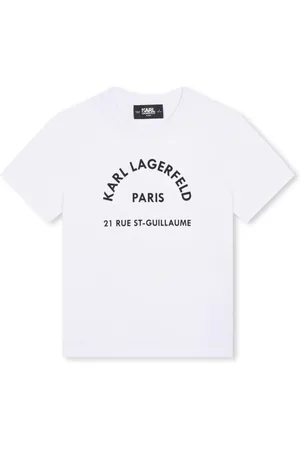 Karl Lagerfeld Camiseta con logo estampado