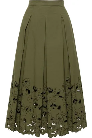 Erdem Falda con detalle floral