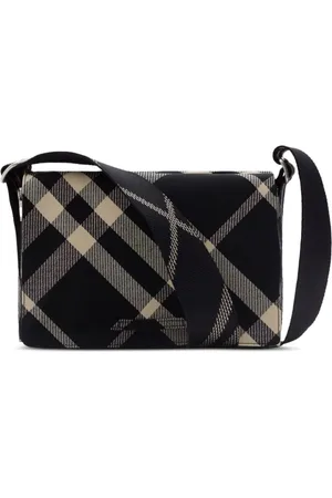 Burberry Bandolera Check Trench
