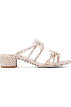 RENE CAOVILLA Mules Cleo con tacón de 40 mm