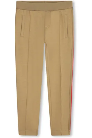 Karl Lagerfeld Pantalones a rayas con logo estampado