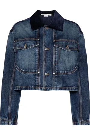 Stella McCartney Chaqueta vaquera con cuello
