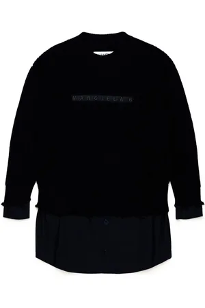 Maison Margiela Vestido con logo bordado