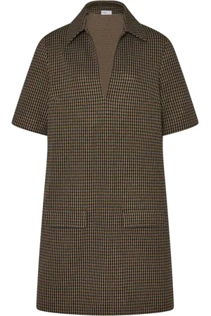 ROSETTA GETTY Vestido corto con cuello de polo