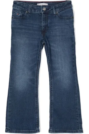 Tommy Hilfiger Vaqueros acampanados con logo bordado