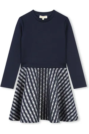 Michael Kors Vestido skater con monograma