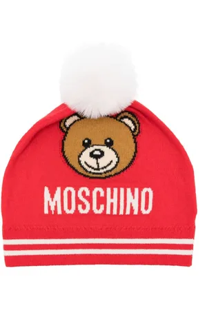 Moschino Gorro con motivo Teddy Bear