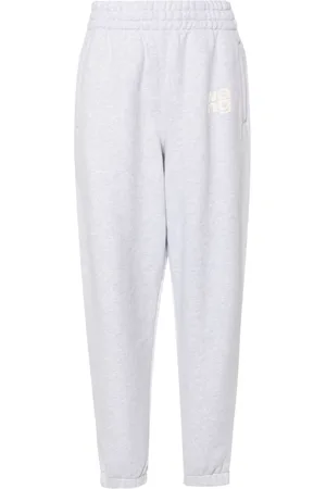 Alexander Wang Pantalones de chándal con efecto melange