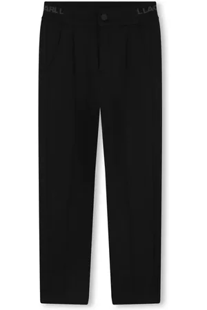 Karl Lagerfeld Pantalones con logo en la cinturilla