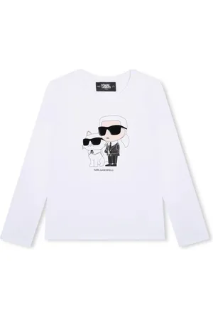Karl Lagerfeld Camiseta Ikon Karl con manga larga