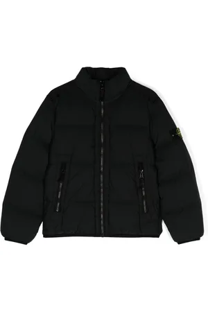 Stone Island Plumífero con distintivo Compass