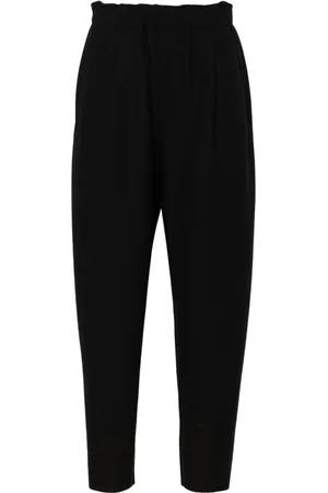 Issey Miyake Pantalones capri plisados