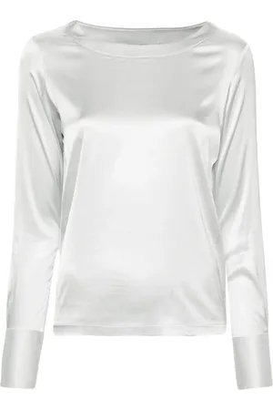 MAZZARELLI Blusa con cuello barco