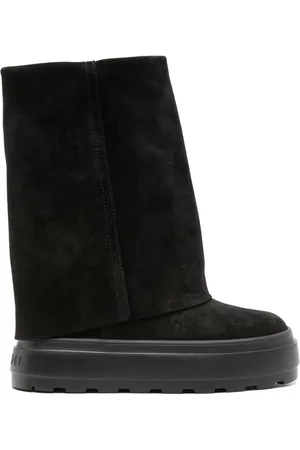 Casadei Botas de plataforma a capas