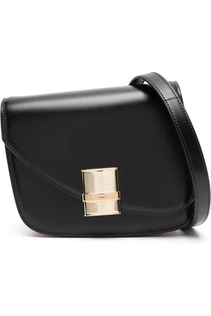 Salvatore Ferragamo Bandolera Fiamma pequeña