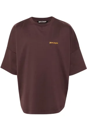 Palm Angels Camiseta con logo bordado