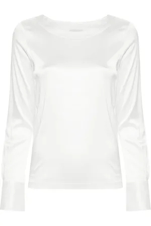 MAZZARELLI Blusa con cuello barco