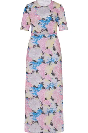 ROSETTA GETTY Vestido largo con motivo floral