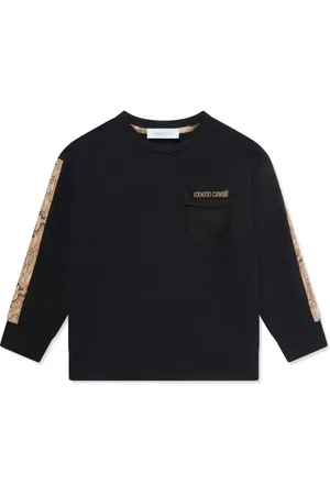 Roberto Cavalli Sudadera con monograma estampado