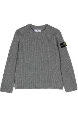 Stone Island Jersey con distintivo Compass