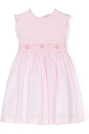 SIOLA Vestido con bordado floral
