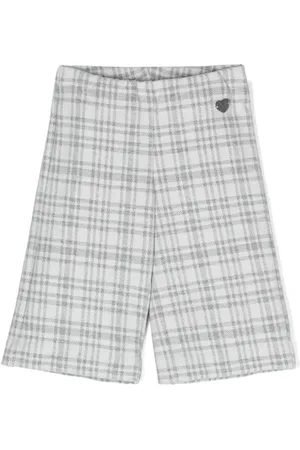 MONNALISA Pantalones anchos a cuadros