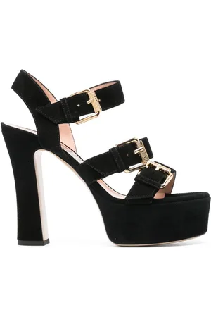 Moschino Sandalias con tacón de 130 mm