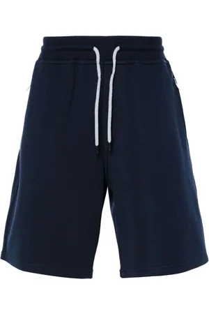Brunello Cucinelli Pantalones cortos de deporte con cordones