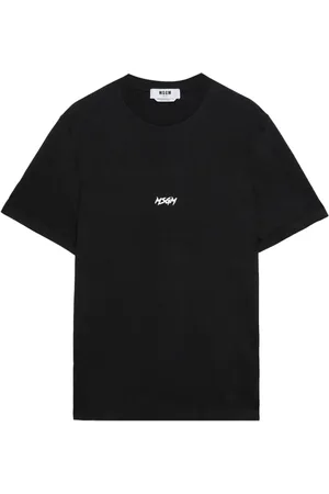 Msgm Camiseta con logo estampado