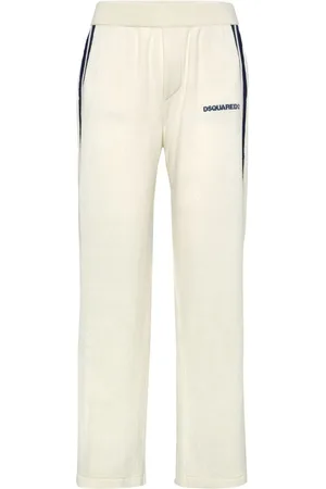 Dsquared2 Pantalones de chándal con logo bordado