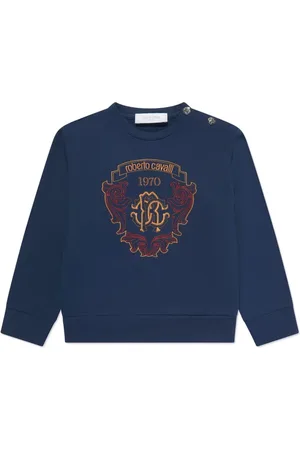 Roberto Cavalli Sudadera con logo bordado