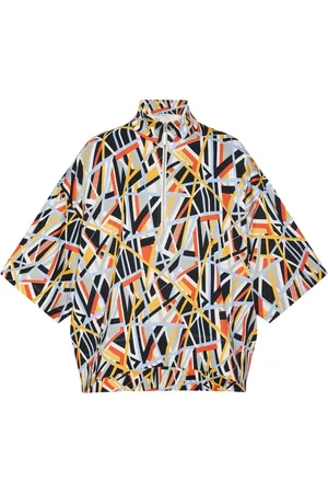 ROSETTA GETTY Polo con estampado abstracto