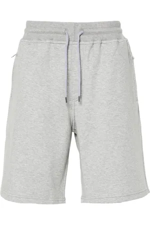 Brunello Cucinelli Pantalones cortos de deporte con cordones