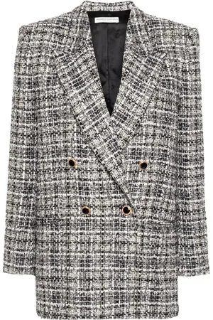 Alessandra Rich Blazer con doble botonadura