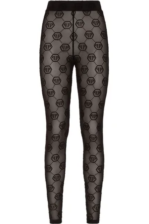 Philipp Plein Leggins con monograma