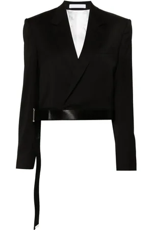 Helmut Lang Blazer corto Wrap